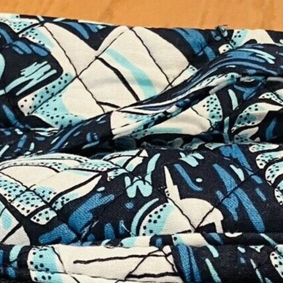 NEW Curling Iron Flat Iron Cover VERA BRADLEY Shore Enough Turtle Nautical Ocean - Picture 6 of 8